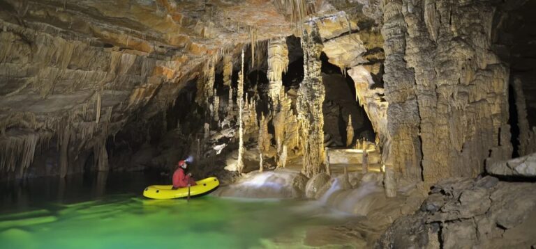 Karst cave experience in Slovenia near heritage accommodation