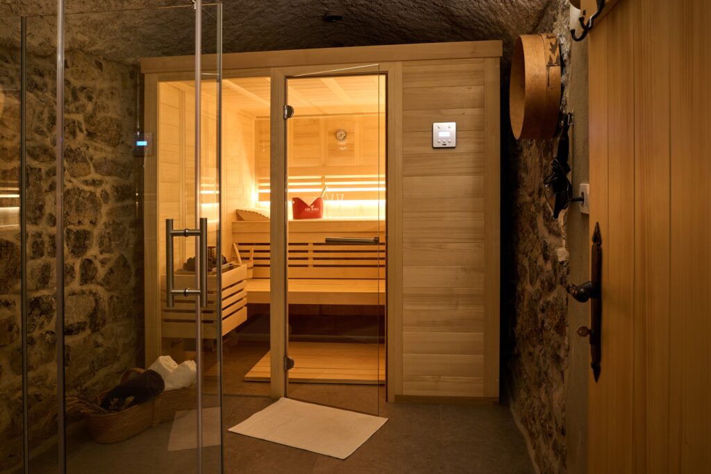 Sauna experience in countryside Slovenia